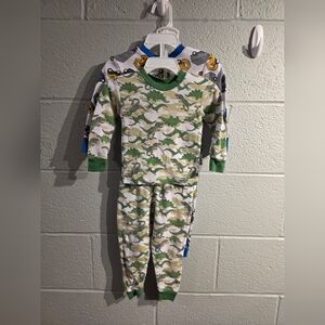 Mon Petit Dino And Car Pajama Sets